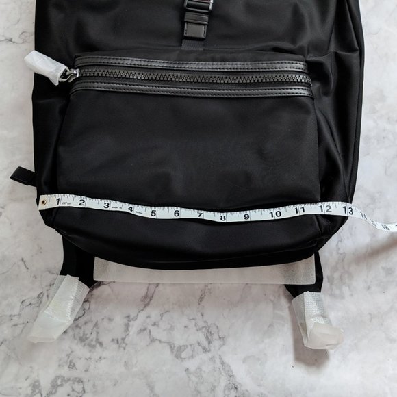 Michael Kors Men's Kent Field Backpack Black Nylon NWT - Picture 9 of 11